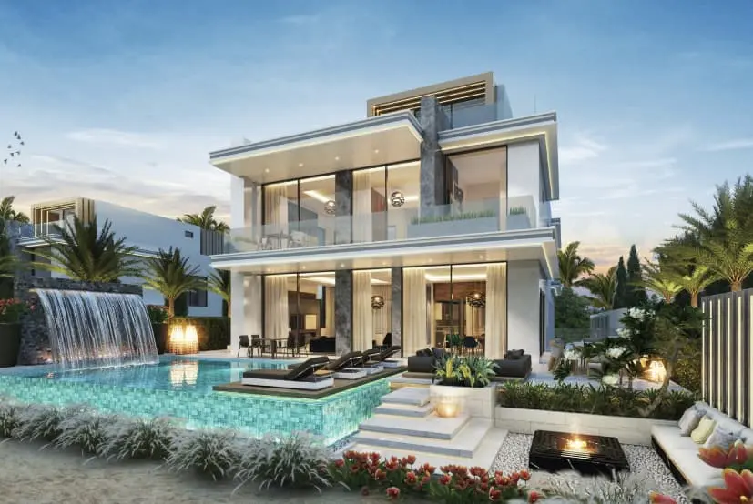 Villas townhouses in damac-islands